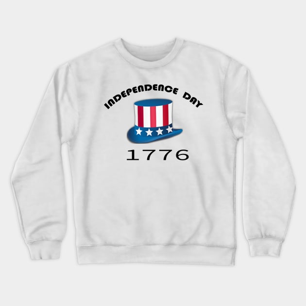 independence day Crewneck Sweatshirt by simsim